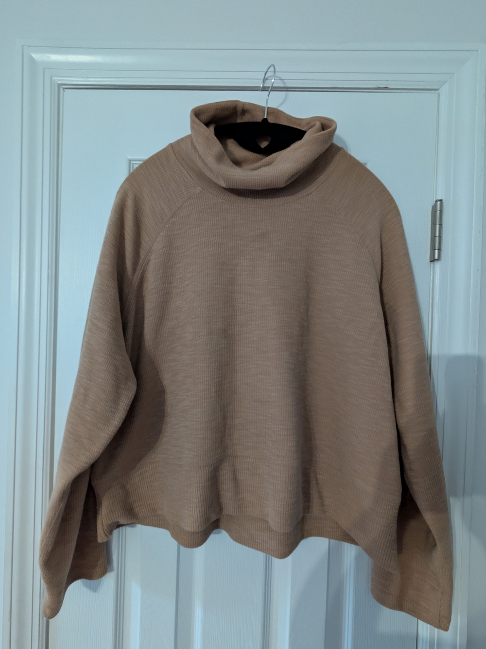 DKNY Sport Blush Ribbed Sweater Women's XL